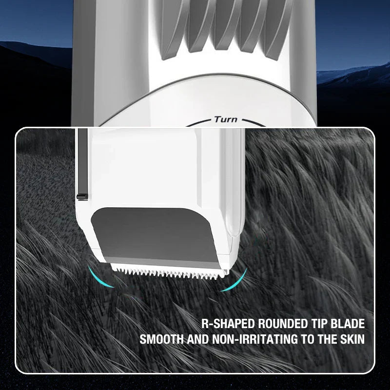 Sonic Self Hair Clipper | Cordless, Adjustable Length, Digital Display for Men 6