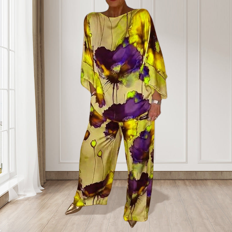 Sora Floral Two-Piece Suit | Lightweight, Plus Size, Loose Fit 8