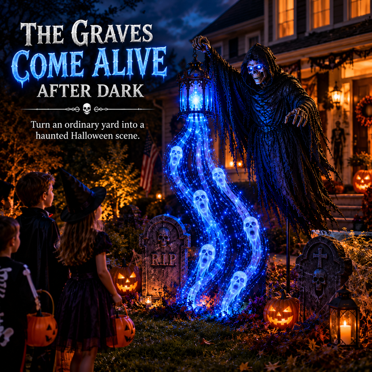 Sora Halloween Garden Light | Animated LED Outdoor Decoration 0