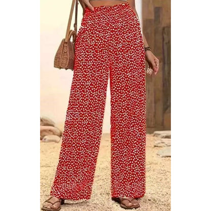 Sora Wide Leg Pants | Smocked High Waist, Flowy Design 10