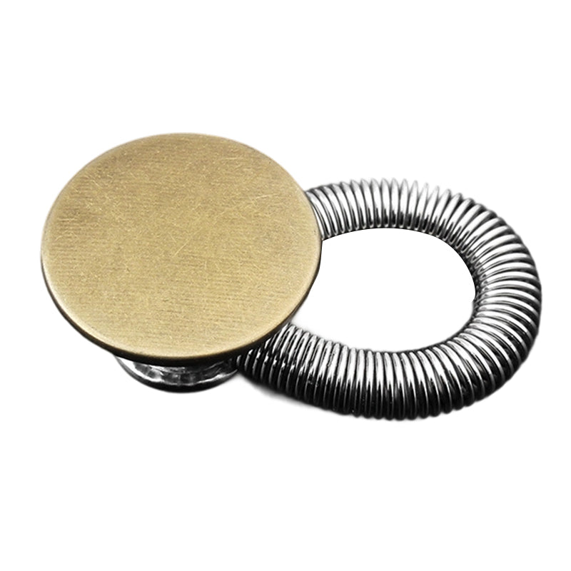 Sorin Waist Extender Button | Spring-Loaded Zinc Alloy for Jeans 0