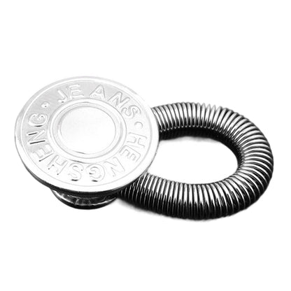 Sorin Waist Extender Button | Spring-Loaded Zinc Alloy for Jeans 12