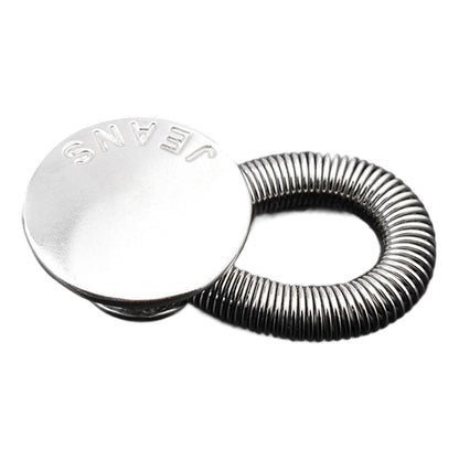 Sorin Waist Extender Button | Spring-Loaded Zinc Alloy for Jeans 14