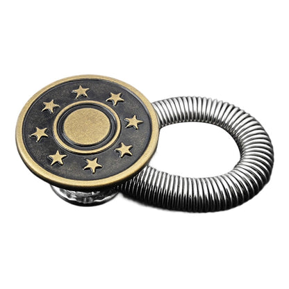 Sorin Waist Extender Button | Spring-Loaded Zinc Alloy for Jeans 15