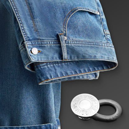 Sorin Waist Extender Button | Spring-Loaded Zinc Alloy for Jeans 8