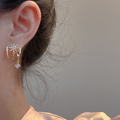 Sparklia Claw Earrings | Celestial Design, Comfortable Fit 3