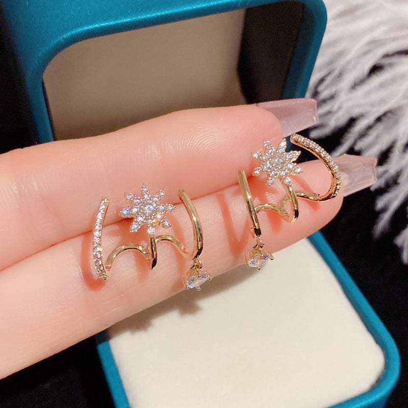 Sparklia Claw Earrings | Celestial Design, Comfortable Fit 6