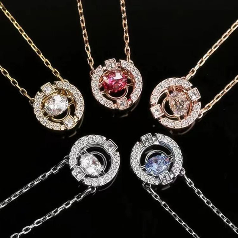 Sparklite Dance Necklace | Sweatproof Rhinestone Design 3