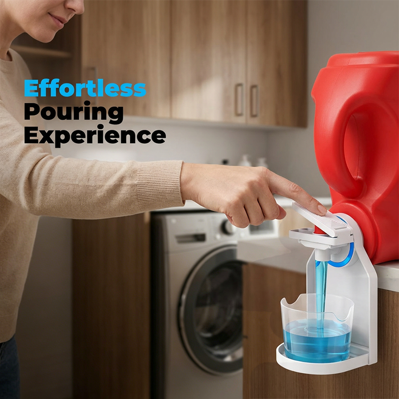 Sparrow Detergent Holder | Spill-Proof, Universal Fit 6
