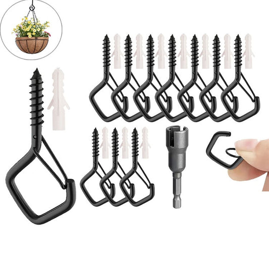 SquaSnap Hanging Hooks | Durable Stainless Steel, Easy to Use 0