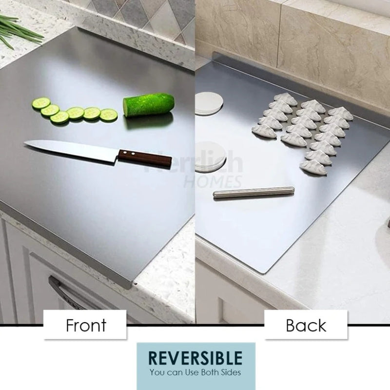 Stella Chopping Board | Premium Stainless Steel, Non-Slip Design 4
