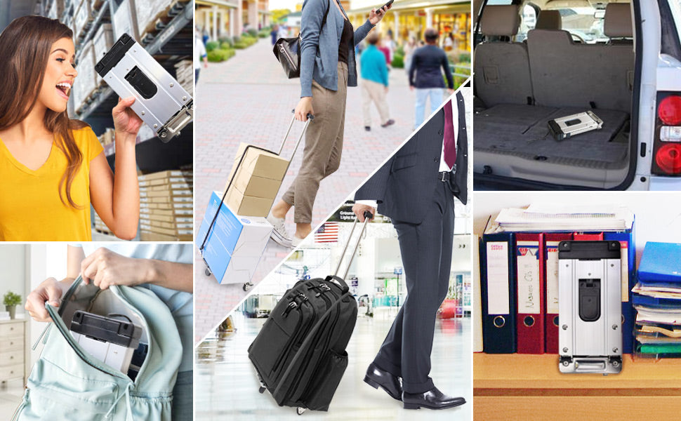 Stella Mini Trolley | Stainless Steel, Lightweight 1