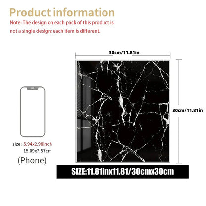 StellarStep Peel & Stick Tiles | Waterproof Vinyl, Slip-Resistant, Set of 5 3