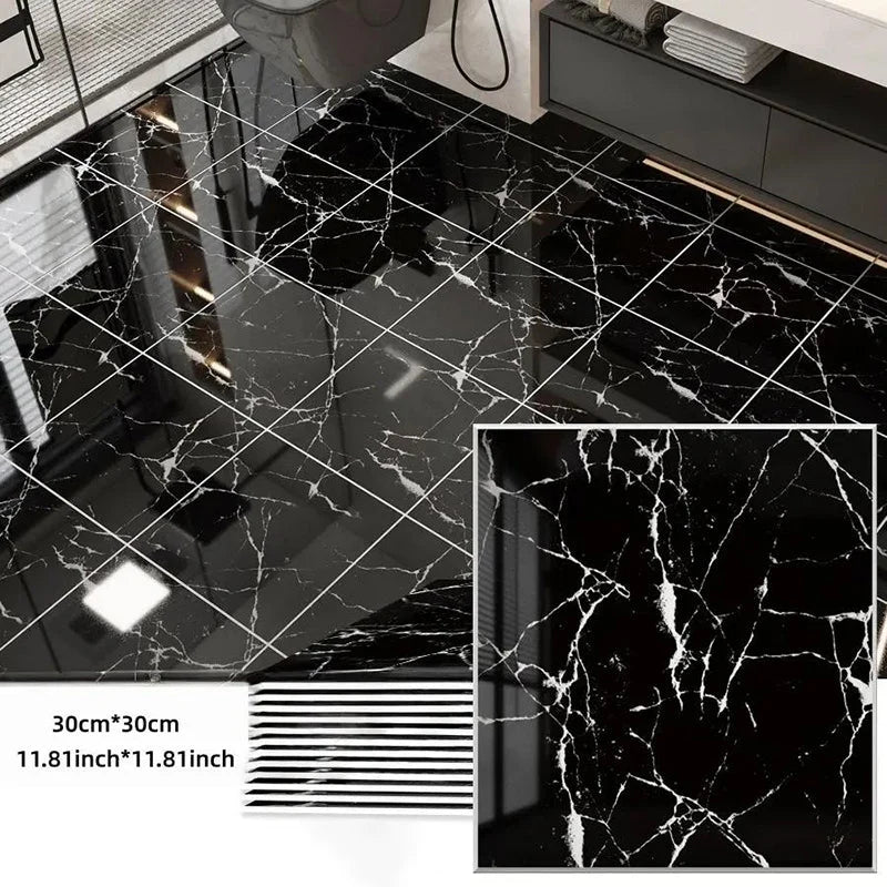 StellarStep Peel & Stick Tiles | Waterproof Vinyl, Slip-Resistant, Set of 5 5