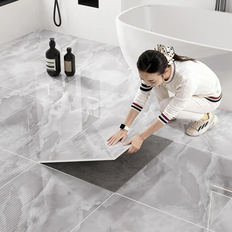 StellarStep Peel & Stick Tiles | Waterproof Vinyl, Slip-Resistant, Set of 5 7