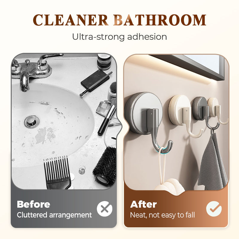 Supa Suction Cup Hook | No-Drill, Reusable for Shower and Home 2