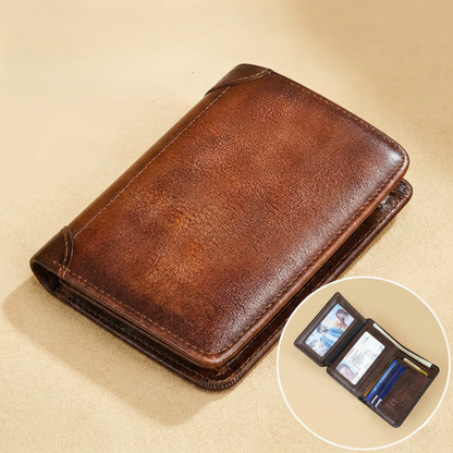 Tannery Wallet | Handmade Genuine Leather, RFID-Blocking 0
