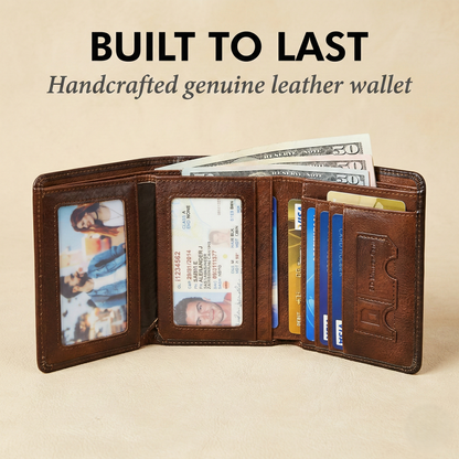 Tannery Wallet | Handmade Genuine Leather, RFID-Blocking 1