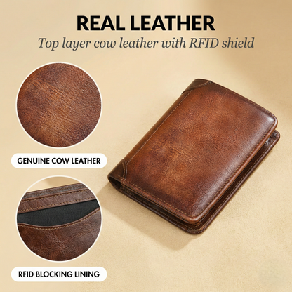 Tannery Wallet | Handmade Genuine Leather, RFID-Blocking 5