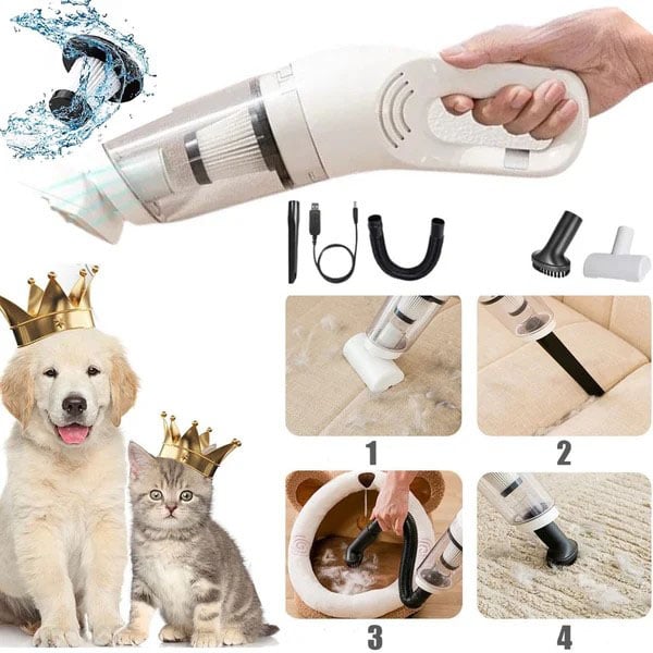 Tera Handheld Vacuum | Lightweight, Portable with Pet Hair Tool 2