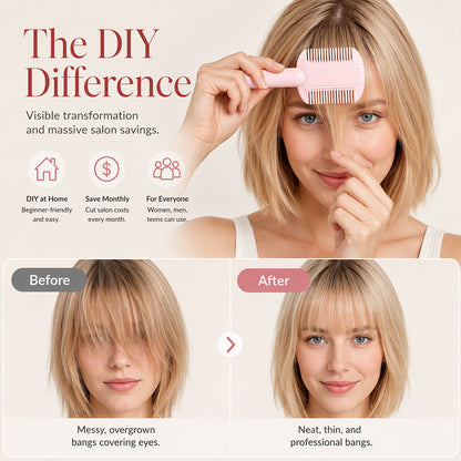 Tessa Hair Comb | Adjustable Blade, Beginner-Friendly Design 4