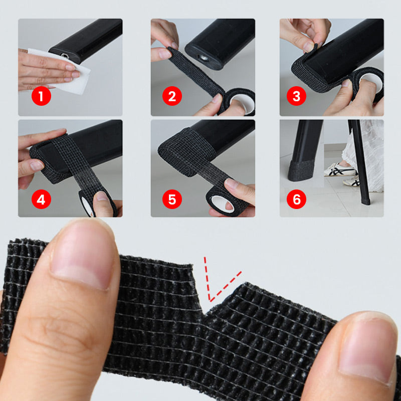 Tidy Chair Leg Protectors | Noise-Reducing, Waterproof Chair Caps 8