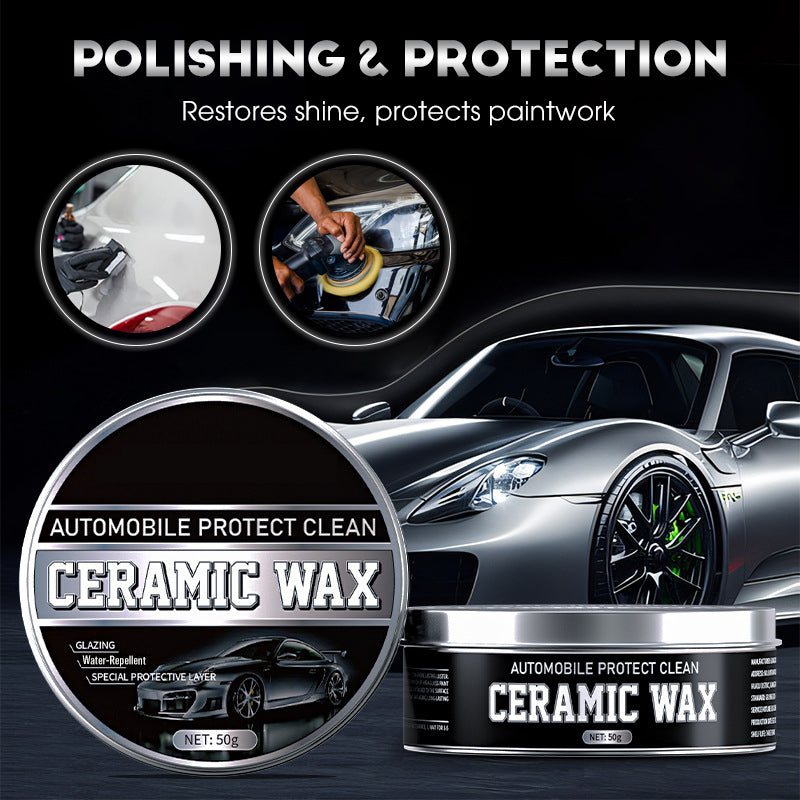 Titanium Car Wax Paste | 2-in-1 Ceramic Polish and Protection