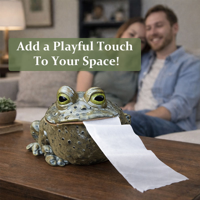 Toady Tissue Holder | Unique Toad Design 2