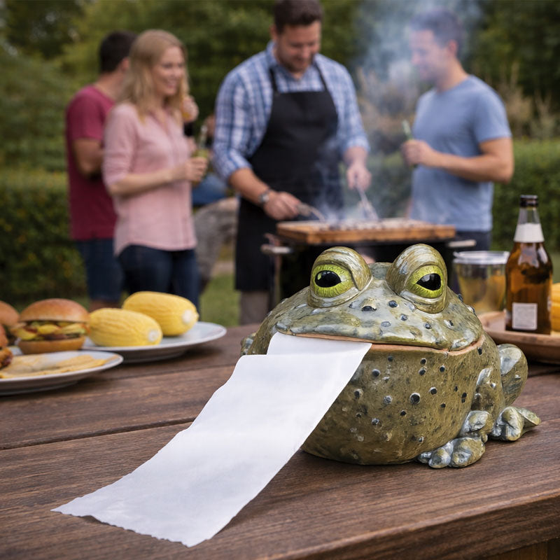 Toady Tissue Holder | Unique Toad Design 3