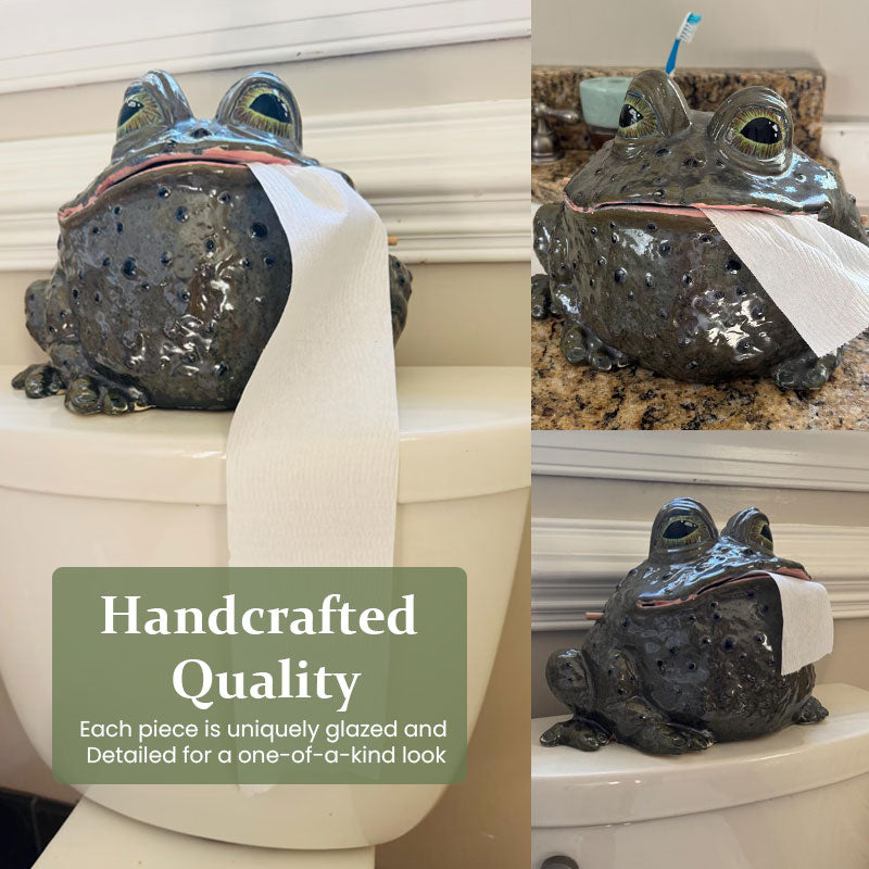 Toady Tissue Holder | Unique Toad Design 5