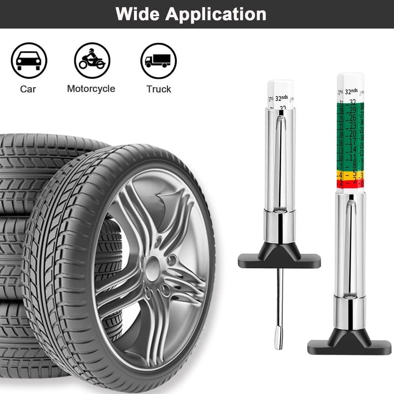 TreadMaster Tire Depth Checker | Dual Scale Measurement 5