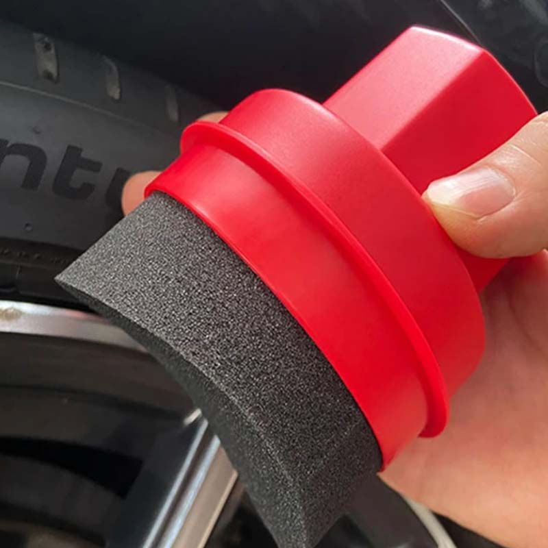 Trego Tire Shine Applicator | High-Density, Scratch-Free Sponge for Glossy Finish 3