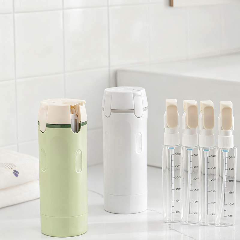 TrekFlow Cosmetic Organizer | 4-in-1, Spill-Proof Design 3