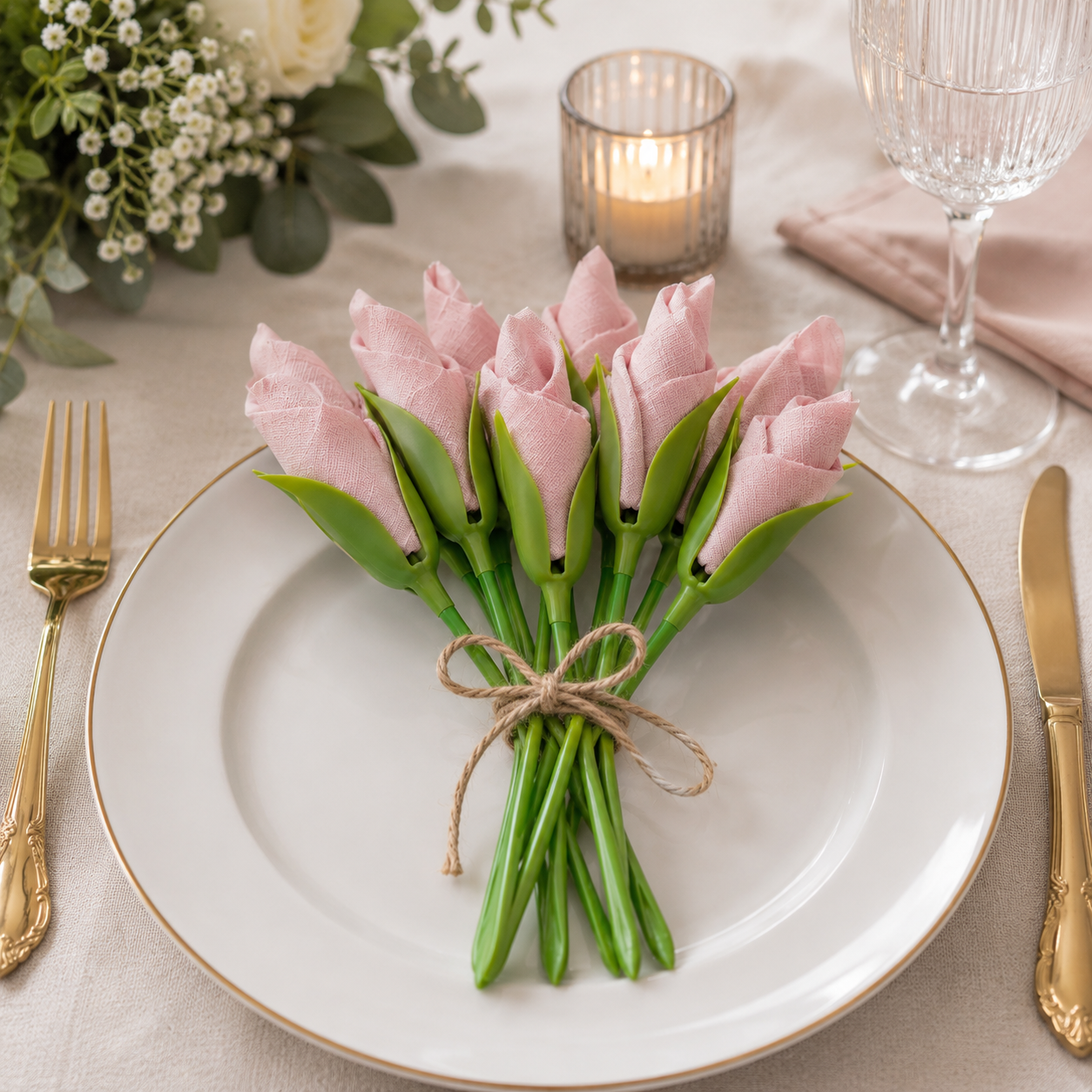 Tulip Napkin Holder | Elegant Flower Design 6