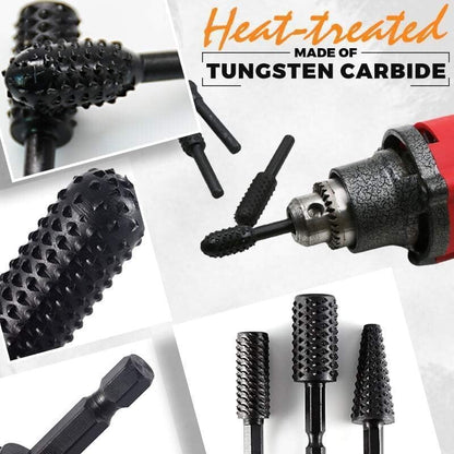 Tungsten Steel Carbide Rotary Burr Set | Durable and Versatile 3