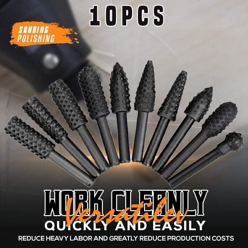 Tungsten Steel Carbide Rotary Burr Set | Durable and Versatile 7
