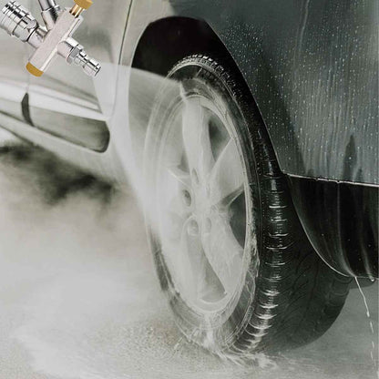 Turbo Car Washer Nozzle | 2-in-1 High-Pressure Sprayer with Five Power Wash Nozzles 2