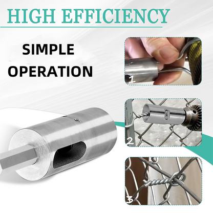 Twirla Fence Wire Twister | Industrial-Strength Steel, Universal Compatibility 6