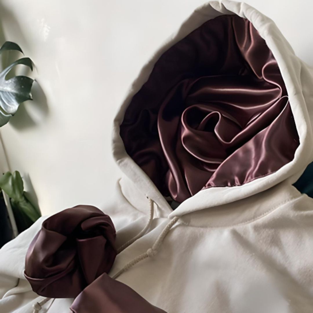 Satin Lined Hoodie 32$ TODAY ONLY