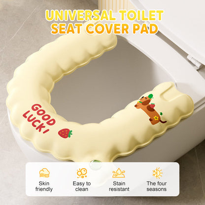Uplift Toilet Seat Cover | Soft EVA Material, Universal Fit 1