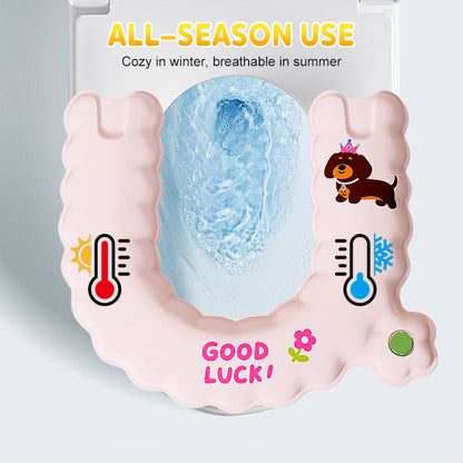 Uplift Toilet Seat Cover | Soft EVA Material, Universal Fit 6