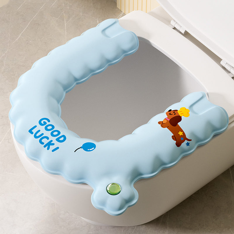Uplift Toilet Seat Cover | Soft EVA Material, Universal Fit 9