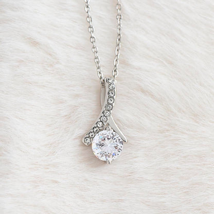 Valentine's Ribbon Necklace | Waterproof, Tarnish-Free 4