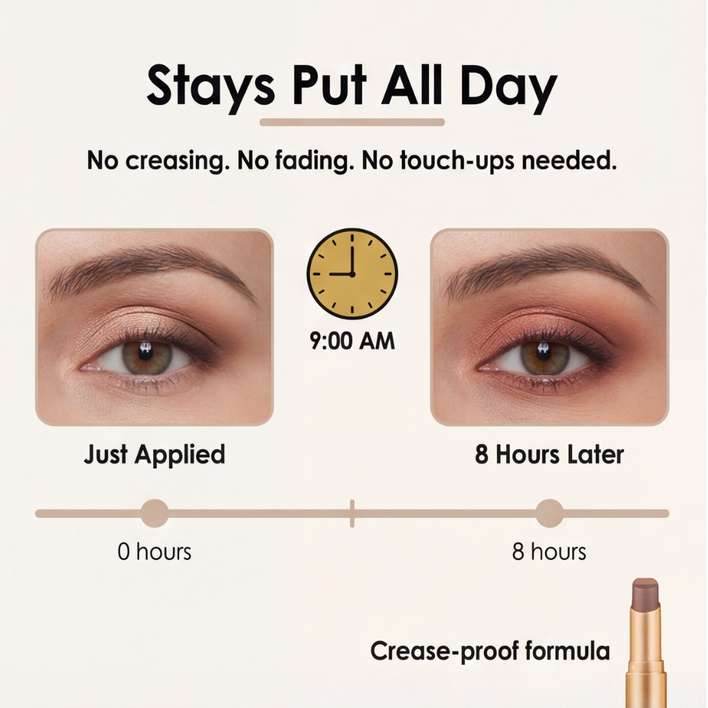 Vela Gradient Eyeshadow Stick | 3-in-1 Cream Formula, Waterproof, Long-Lasting 6