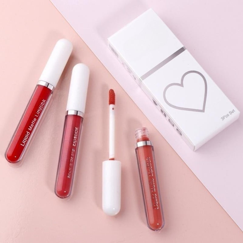 Vela Lipstick Set | 10 Iconic Matte Shades, Long-Lasting Nude Colors 2