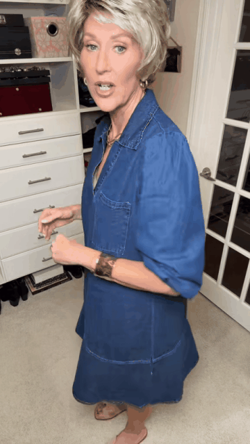 Vera Denim Dress | Soft, Breathable Fabric 0
