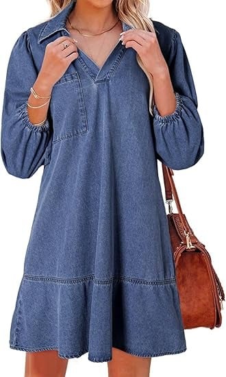 Vera Denim Dress | Soft, Breathable Fabric 5