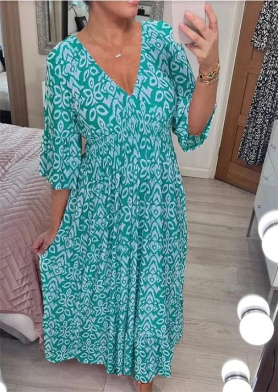 Vera Floral Dress | Vintage Style, Comfortable Fit 1