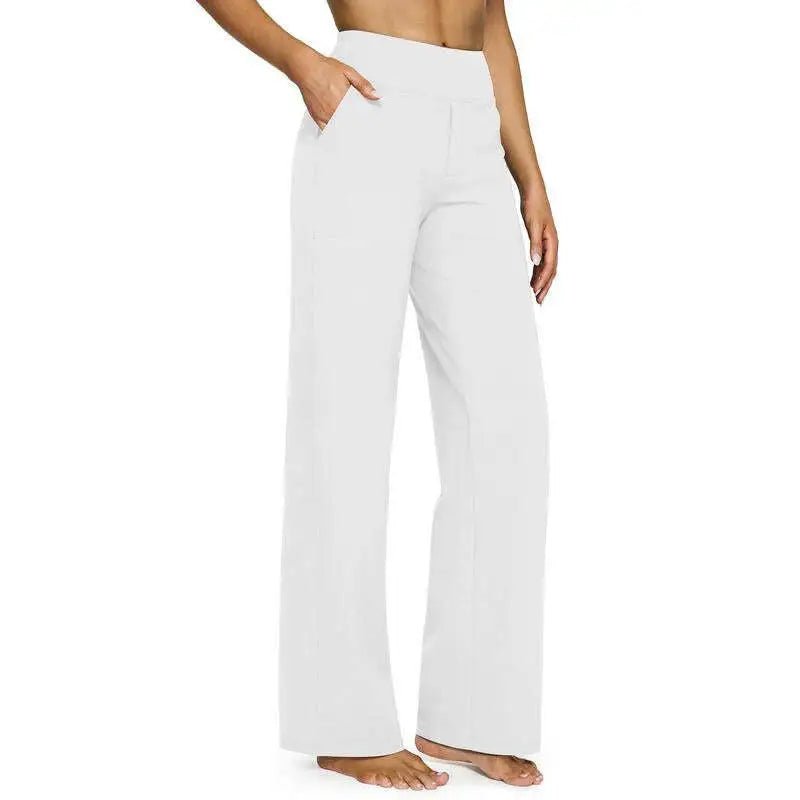 Vera High-Waist Pants | Ultra-Soft, Wide Leg with Pockets 10
