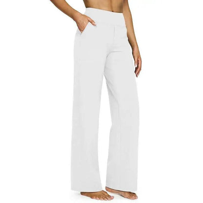 Vera High-Waist Pants | Ultra-Soft, Wide Leg with Pockets 10